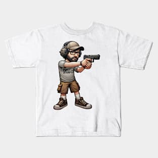 Tactical Man Kids T-Shirt